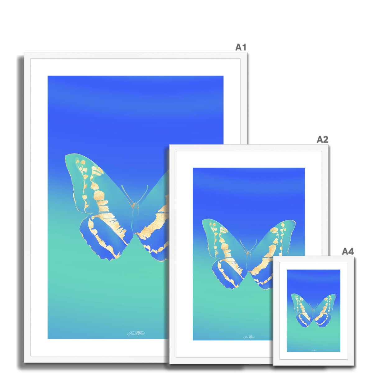 © les muses / Psyches is a collection of butterfly art prints featuring original illustrations of butterflies in an array with aura, gradient and glitter colors. The collection was inspired from the formal greek word psyche, thought to be the soul of the dead, and is comprised of over a hundred dreamy danish pastel butterfly posters, with silver and gold foil options. 