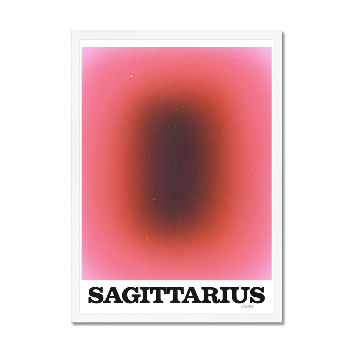 Our Sagittarius Aura art print is the perfect wall art to show off your star sign. Find a zodiac gradient print or poster in our astrology collection.
