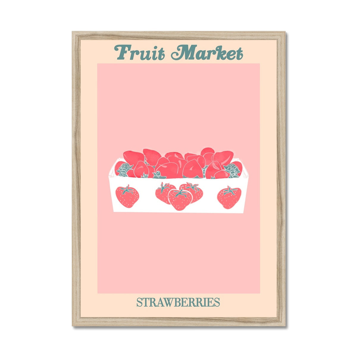 © les muses / Our Fruit Market collection features wall art with vibrant illustrations of fruits under original hand drawn typography. Danish pastel posters full of fruit to brighten up any gallery wall. The full resolution art prints of our popular Flower Market and Fruit Market designs are available only from Les Muses. 