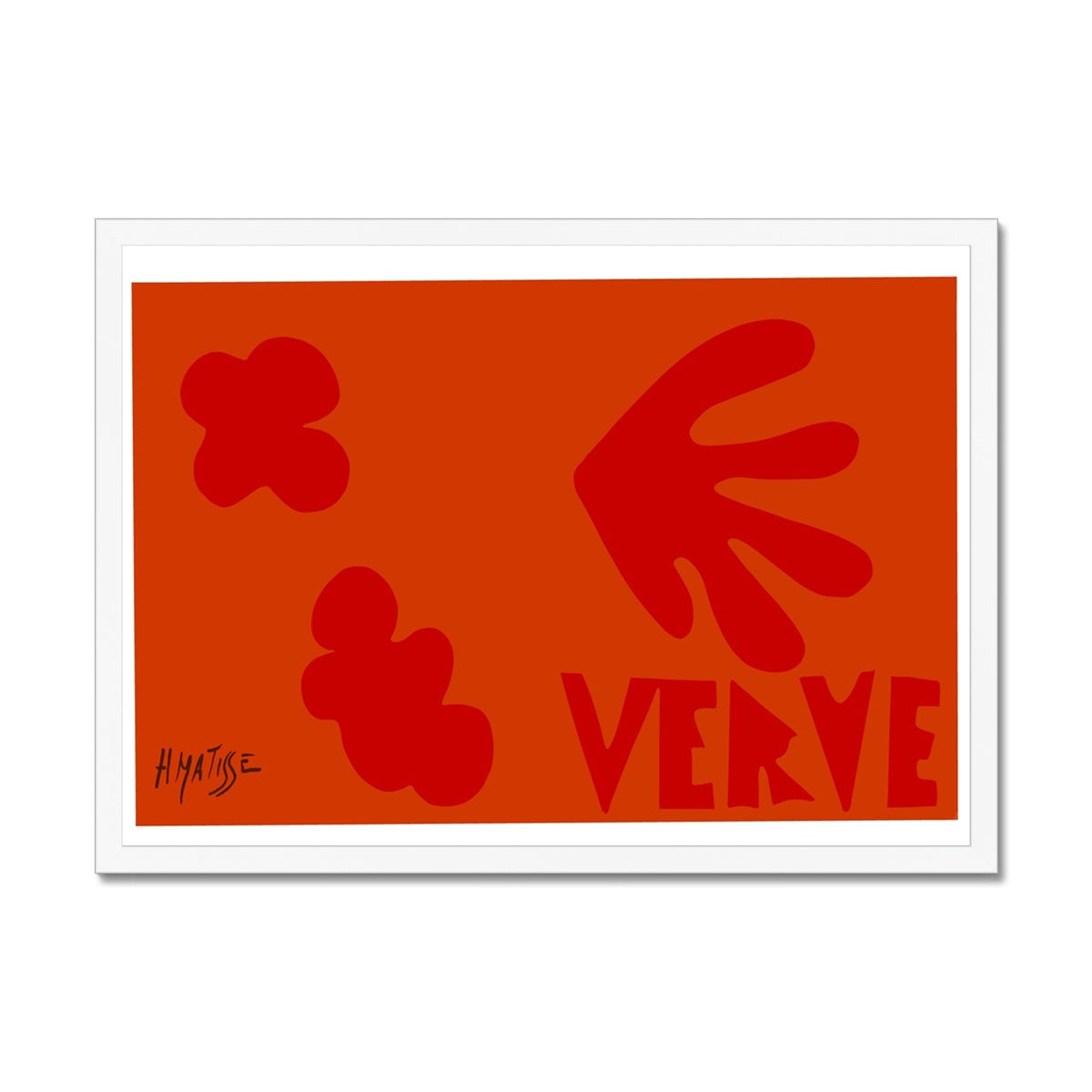 verve Framed Print