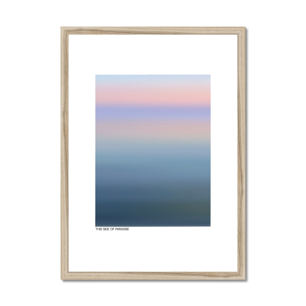 side of paradise Framed & Mounted Print