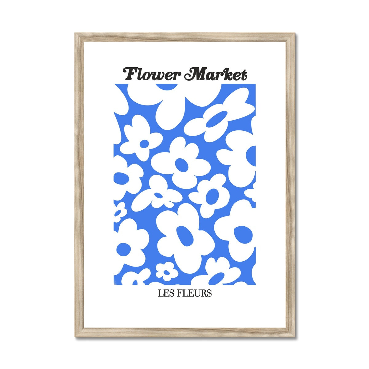 © les muses / Our Flower Market / Les Fleurs collection features wall art with a vibrant daisy design under original hand drawn typography. Danish pastel posters full of daisies to brighten up any gallery wall.
