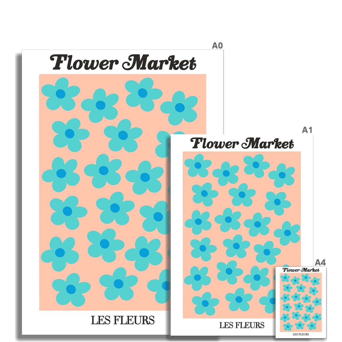 flower market / les fleurs Fine Art Print