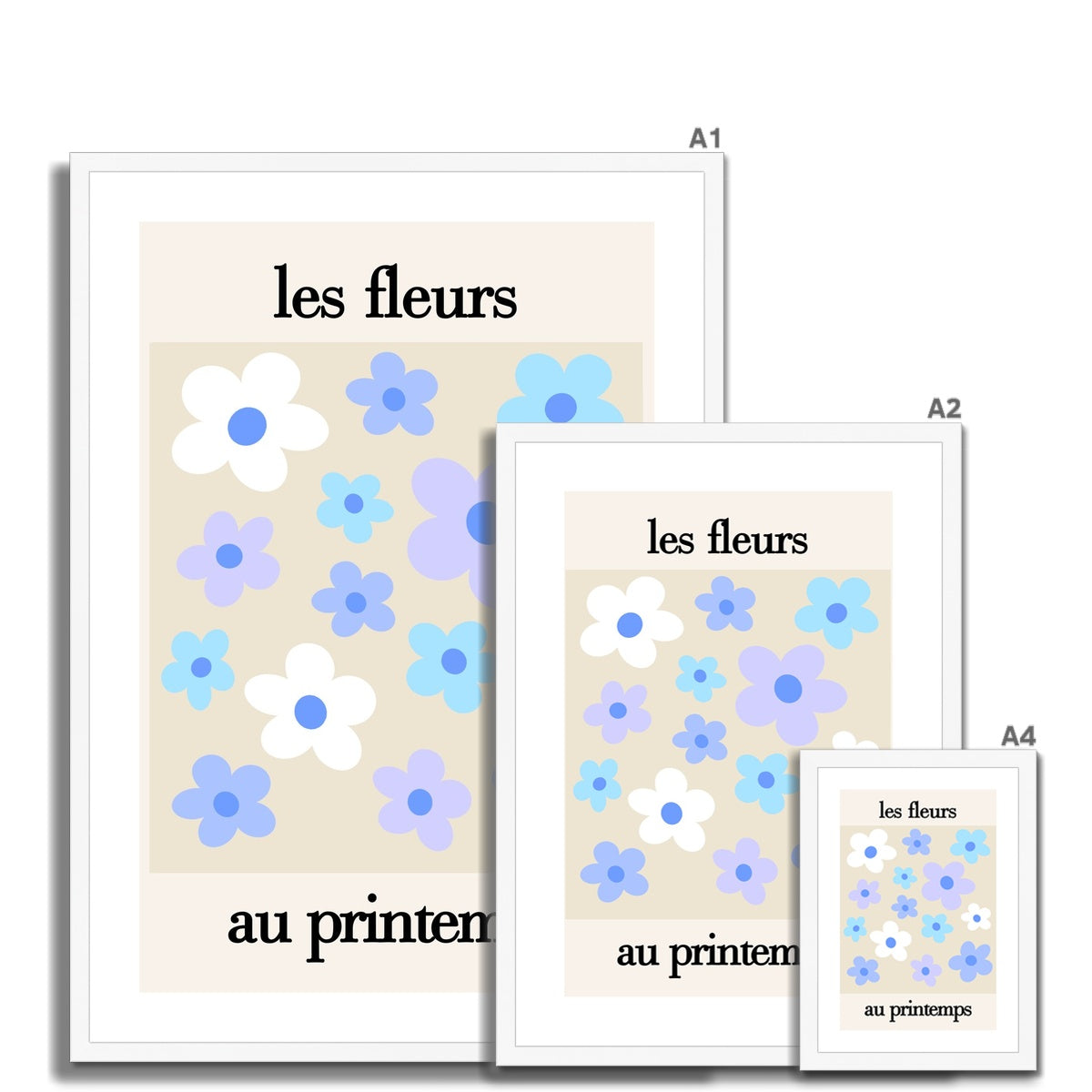 © les muses / Les Fleurs is a collection of danish pastel wall art full of colorful daisy flowers.
Covered in daisies, the Parisian art prints come in an array of dreamy pastels. A retro
flower poster perfect as aesthetic apartment and dorm decor.