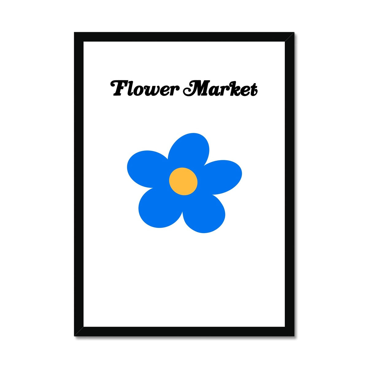 © les muses / Our Flower Market / Daisy collection features wall art with retro daisy designs under original hand drawn typography. Danish pastel posters full of daisies to brighten up any gallery wall. 