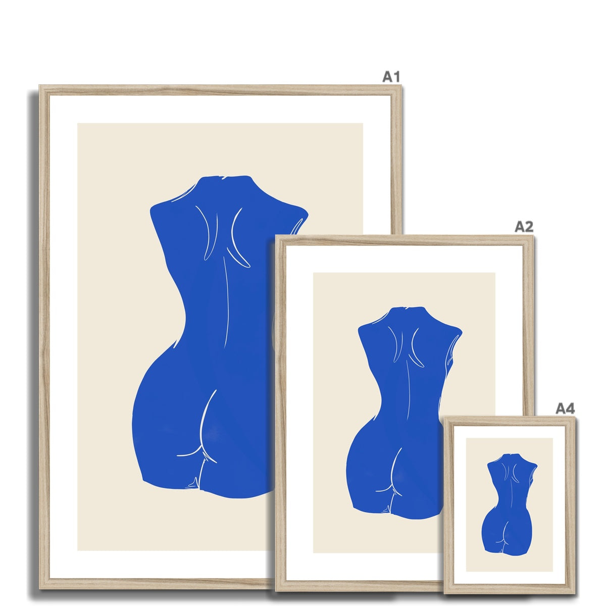 © les muses / Matisse wall art prints featuring nude figure cut outs or "Papiers Découpés" in a danish pastel style. Matisse exhibition posters with paper cut-outs. Berggruen & Cie museum prints for your gallery wall.