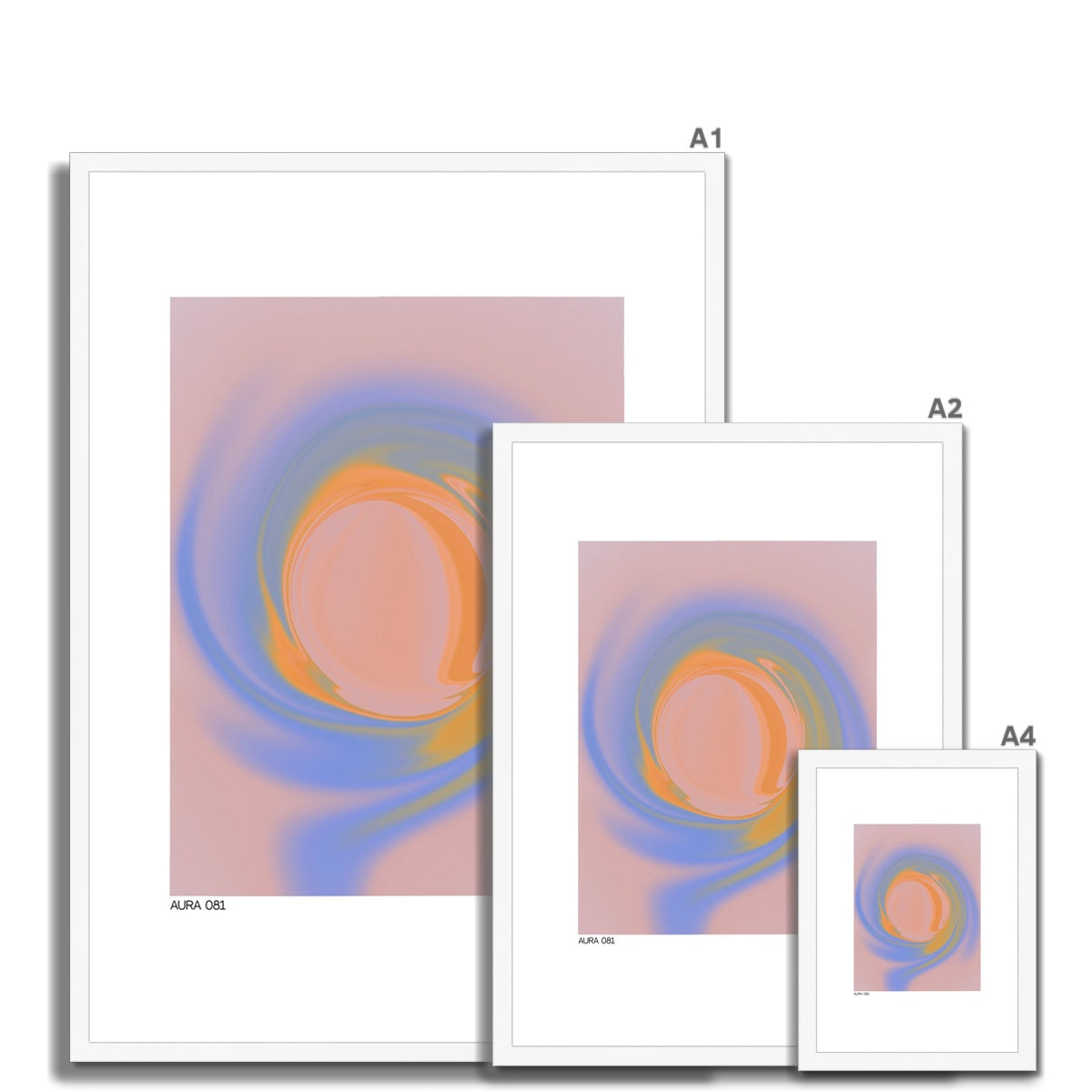 aura 081 Framed & Mounted Print