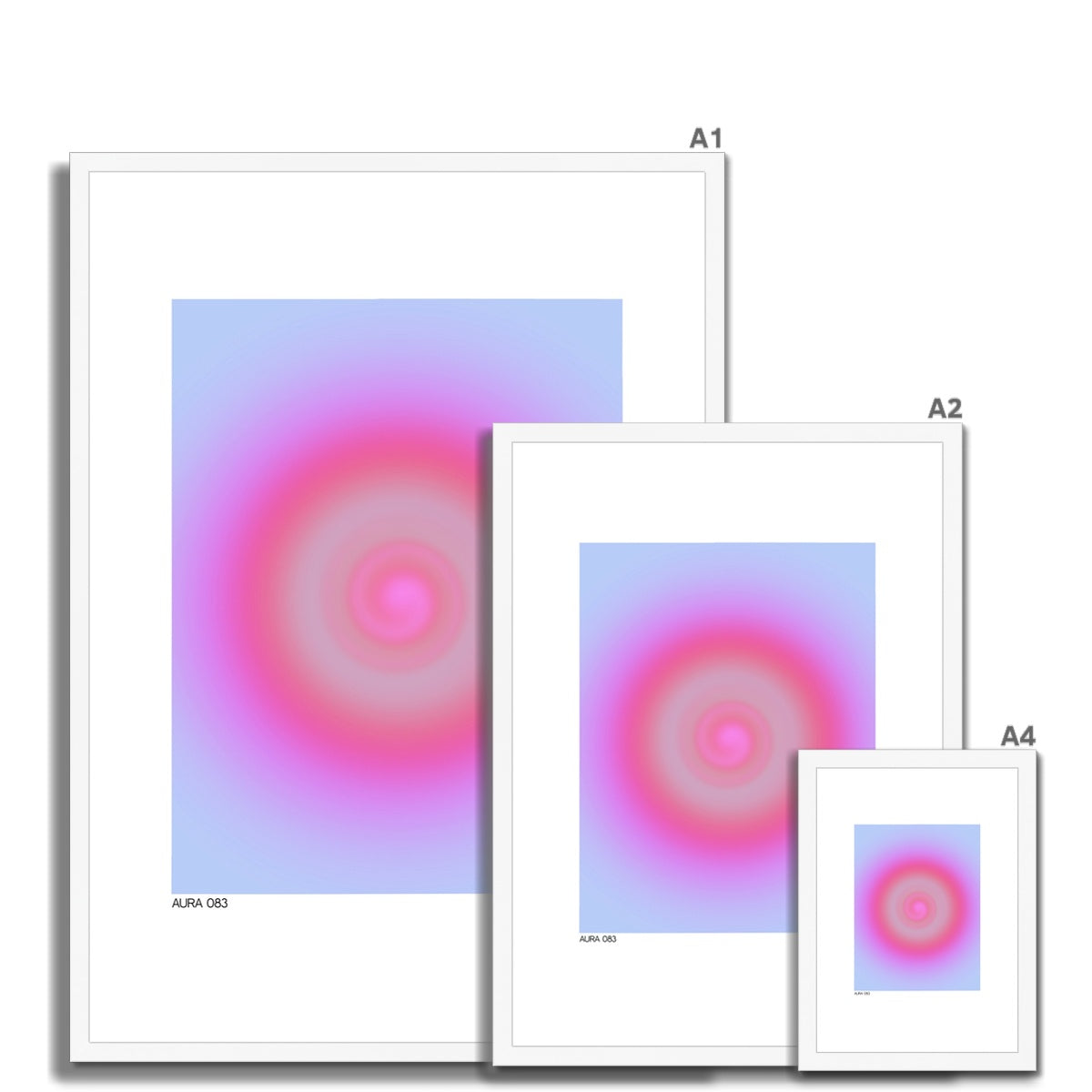 aura 083 Framed & Mounted Print