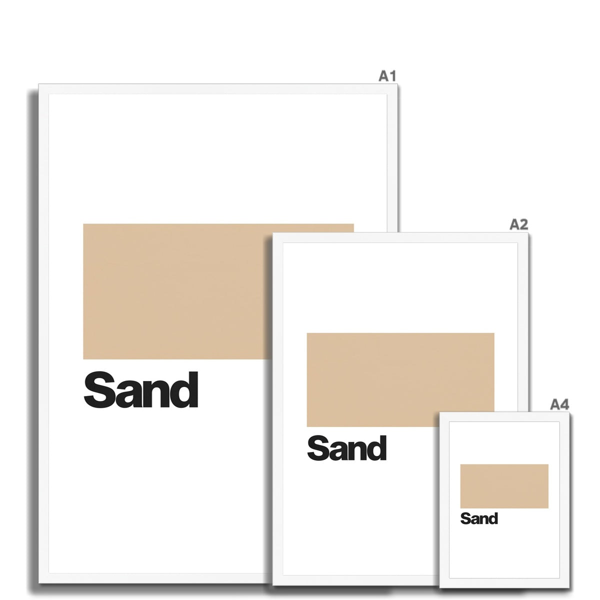 Sand Framed Print