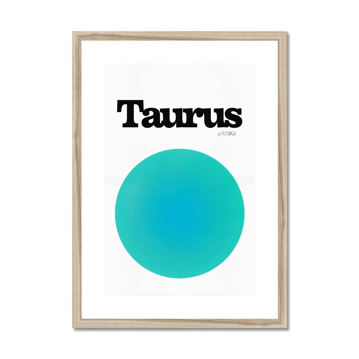 Our Taurus Aura art print is the perfect wall art to show off your star sign. Find a zodiac gradient print or poster in our astrology collection.