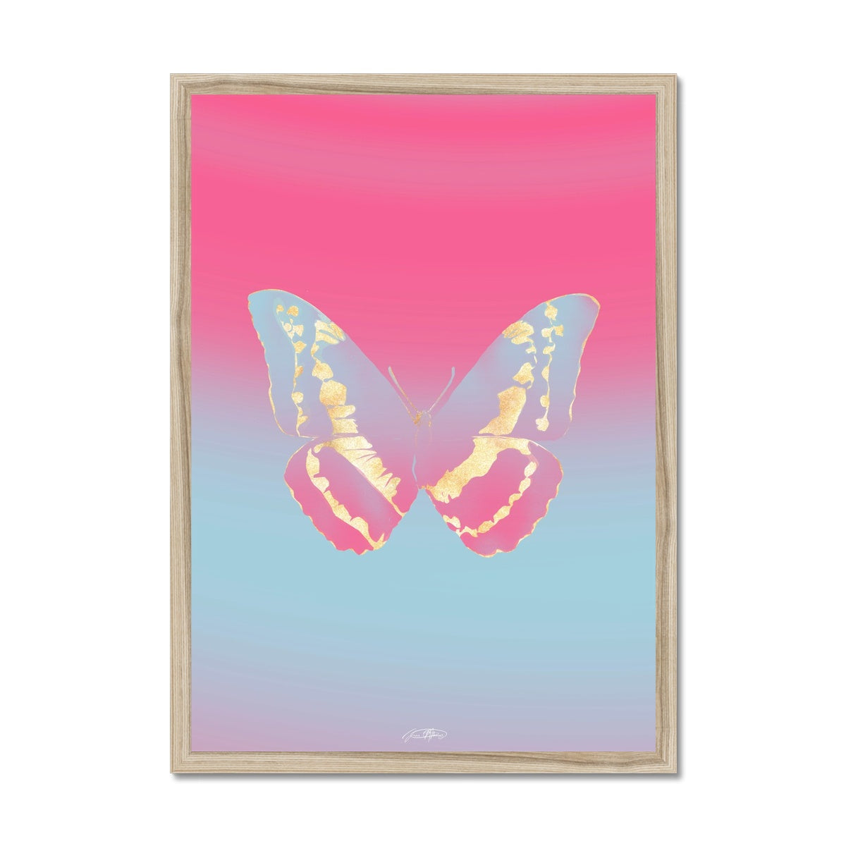 © les muses / Psyches is a collection of butterfly art prints featuring original illustrations of butterflies in an array with aura, gradient and glitter colors. The collection was inspired from the formal greek word psyche, thought to be the soul of the dead, and is comprised of over a hundred dreamy danish pastel butterfly posters, with silver and gold foil options. 