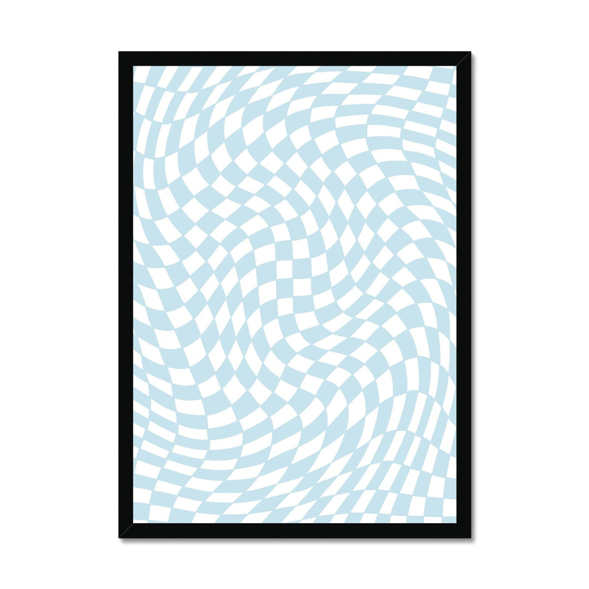 © les muses / Danish pastel art prints full of psychedelic wavy checkers.
Retro warped checker posters in dreamy pastels perfect for funky apartment or trendy dorm decor. 