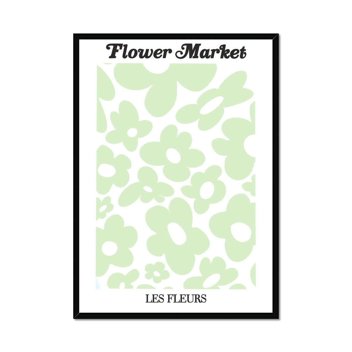 flower market / les fleurs Framed Print