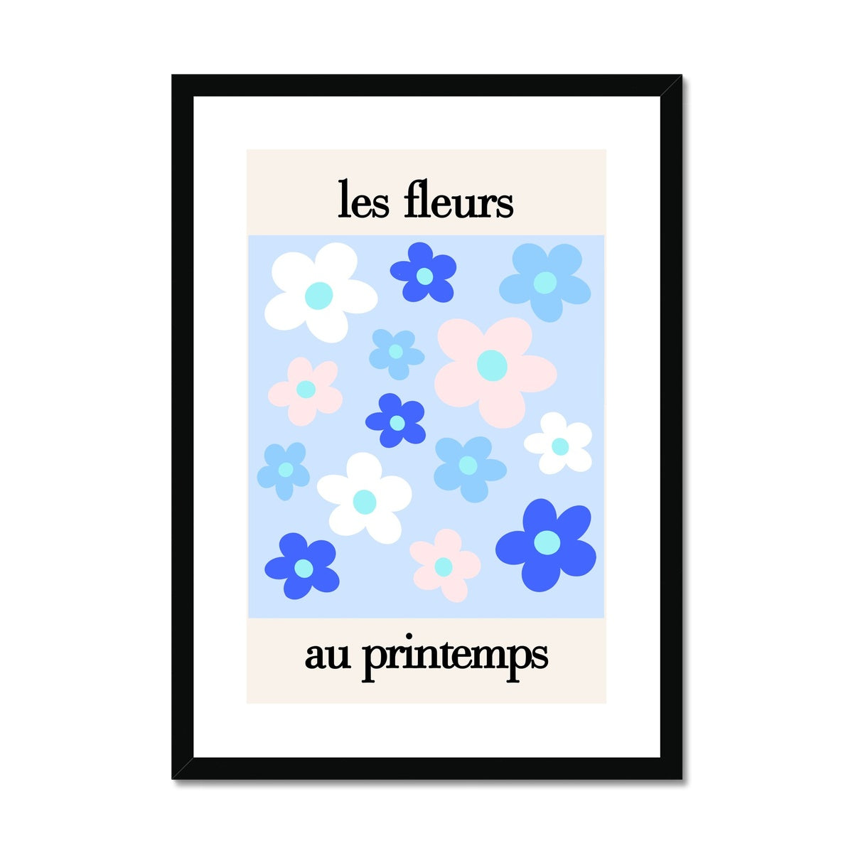 © les muses / Les Fleurs is a collection of danish pastel wall art full of colorful daisy flowers.
Covered in daisies, the Parisian art prints come in an array of dreamy pastels. A retro
flower poster perfect as aesthetic apartment and dorm decor.