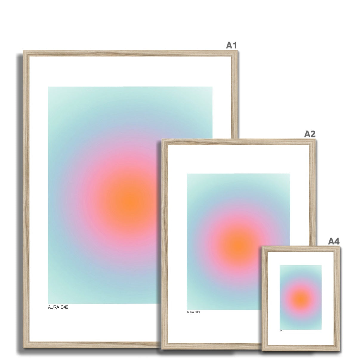 aura 049 Framed & Mounted Print