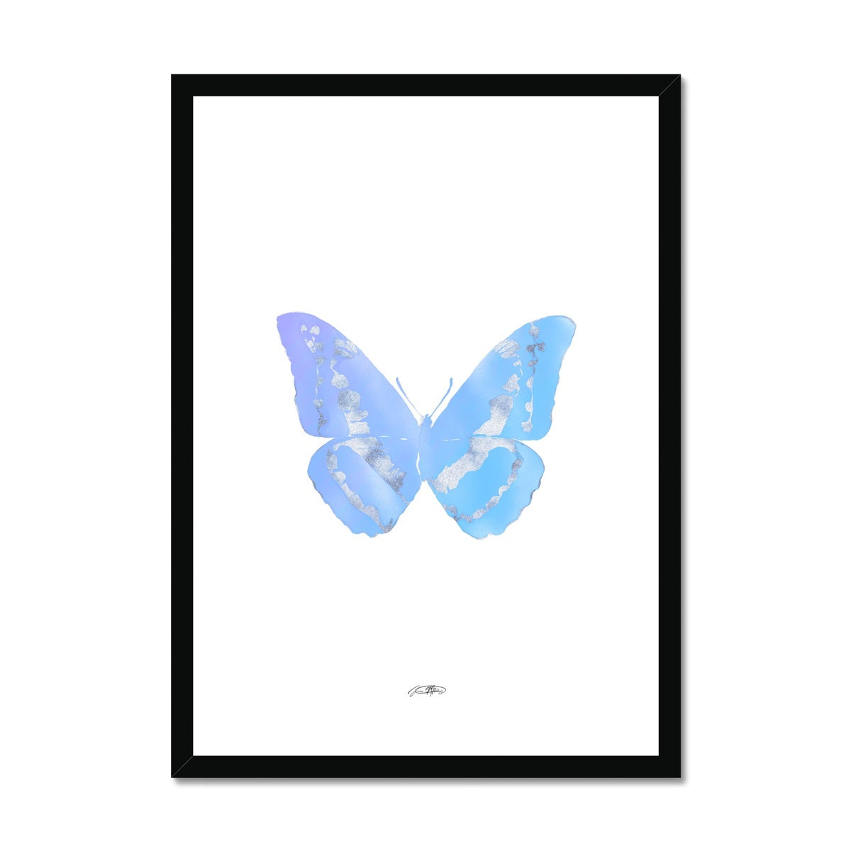 © les muses / Psyches is a collection of butterfly art prints featuring original illustrations of butterflies in an array with aura, gradient and glitter colors. The collection was inspired from the formal greek word psyche, thought to be the soul of the dead, and is comprised of over a hundred dreamy danish pastel butterfly posters, with silver and gold foil options. 