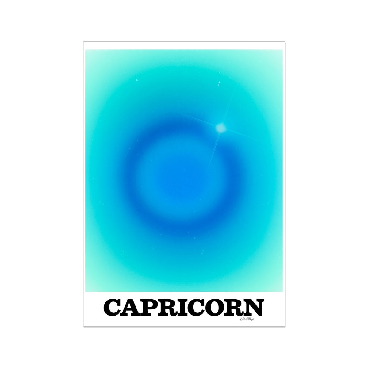 Our Capricorn Aura art print is the perfect wall art to show off your star sign. Find a zodiac gradient print or poster in our astrology collection.