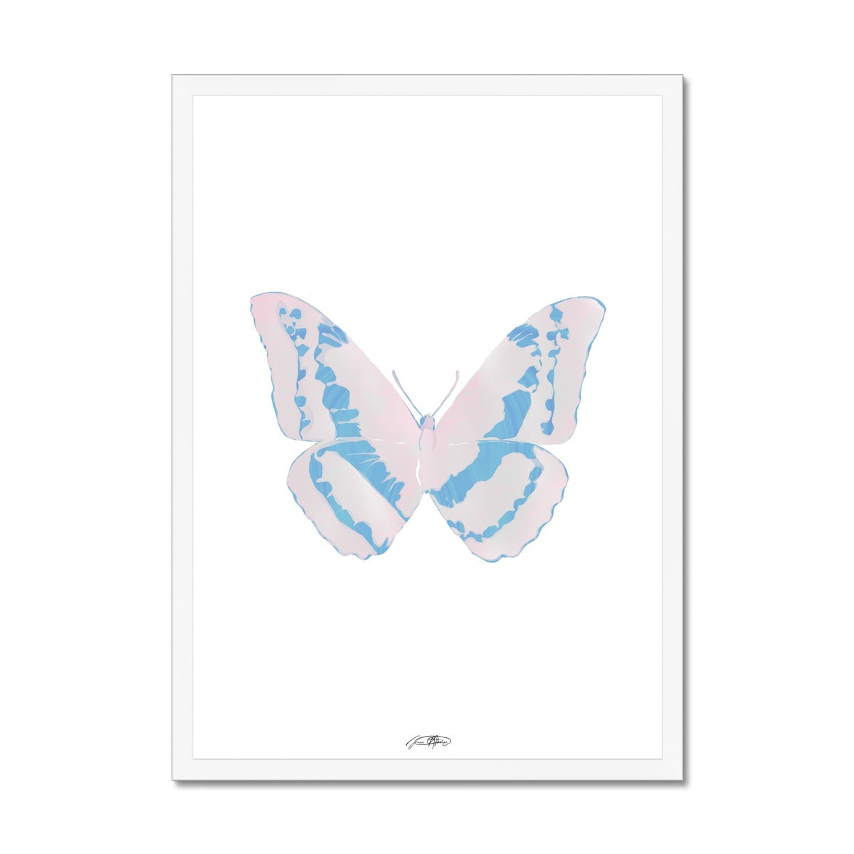 © les muses / Psyches is a collection of butterfly art prints featuring original illustrations of butterflies in an array with aura, gradient and glitter colors. The collection was inspired from the formal greek word psyche, thought to be the soul of the dead, and is comprised of over a hundred dreamy danish pastel butterfly posters, with silver and gold foil options. 