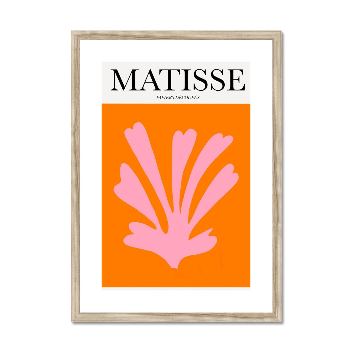 © les muses / Matisse wall art prints featuring flora cut outs or "Papiers Découpés" in a danish pastel style. Matisse exhibition posters with paper cut-outs. Berggruen & Cie museum prints for your gallery wall.