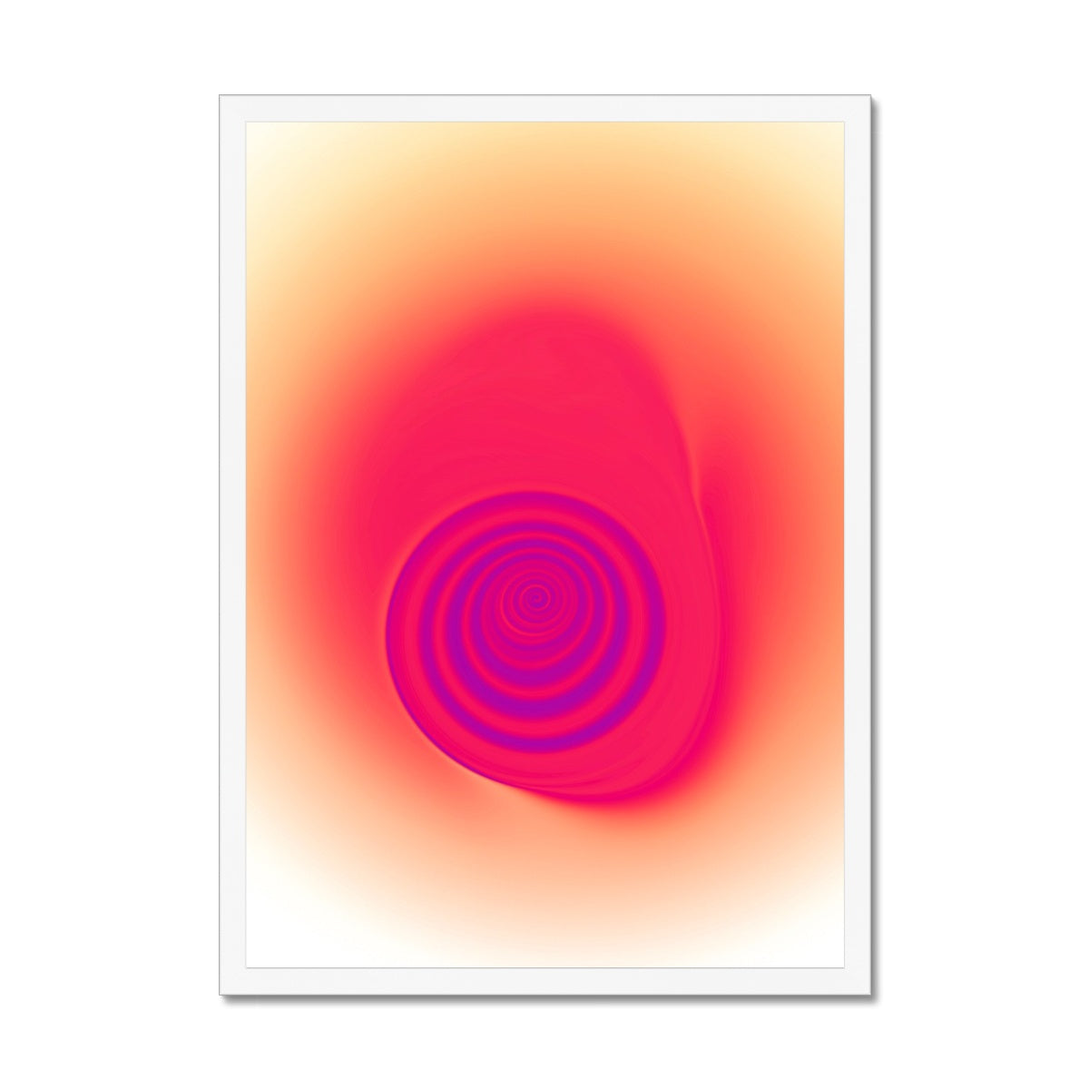 © les muses / Abstract aura wall art prints featuring warped gradients swirled to appear similar to a rabbit hole. Our colorful aura gradient posters are an aesthetic addition to any dorm or apartment decor.