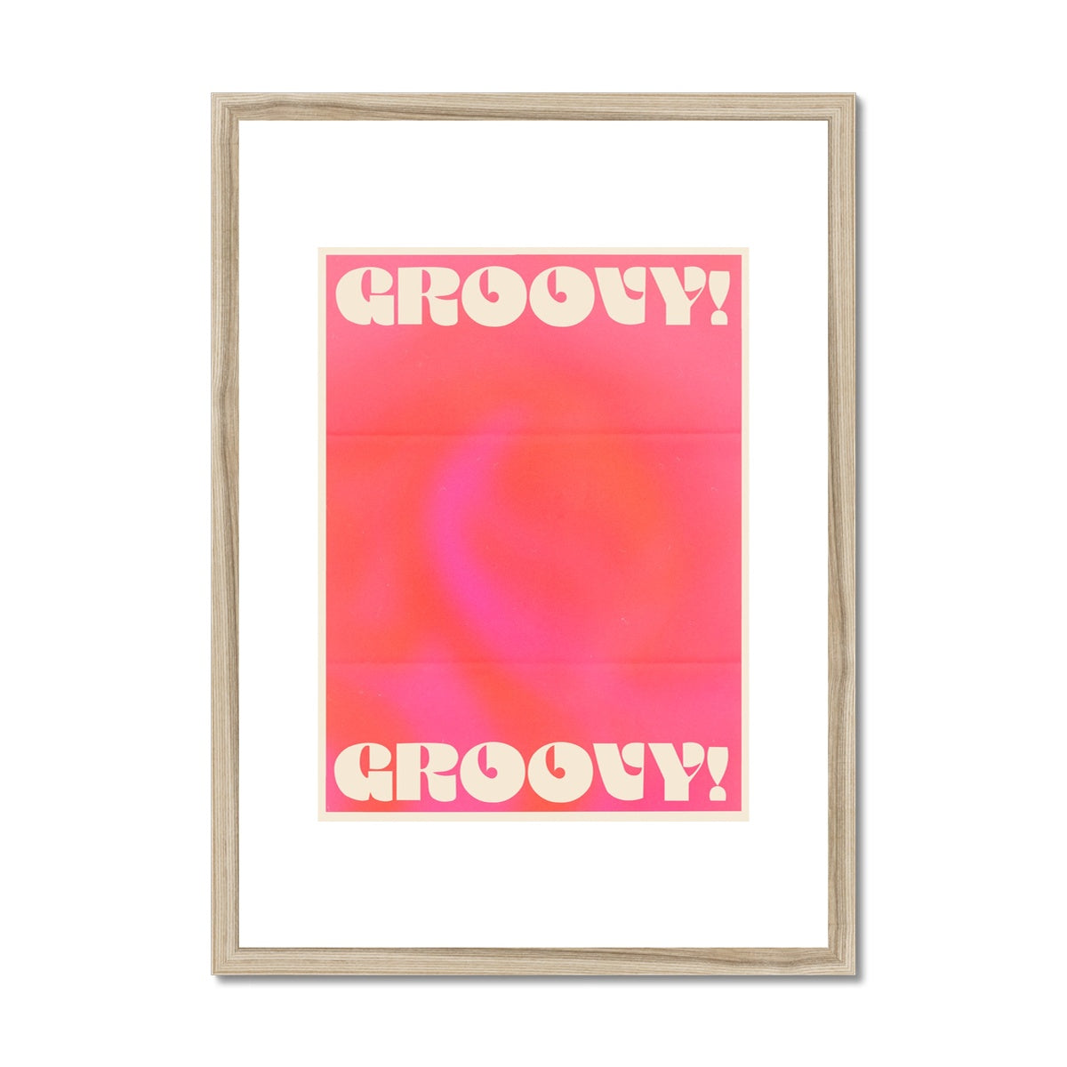 Groovy! Framed & Mounted Print