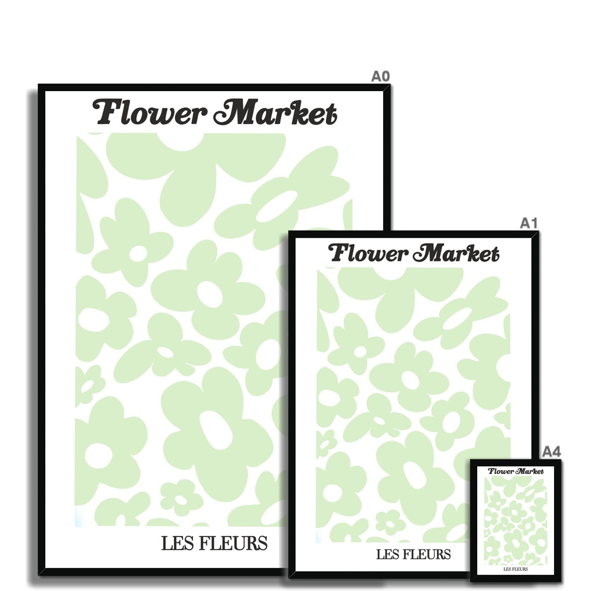 flower market / les fleurs Framed Print