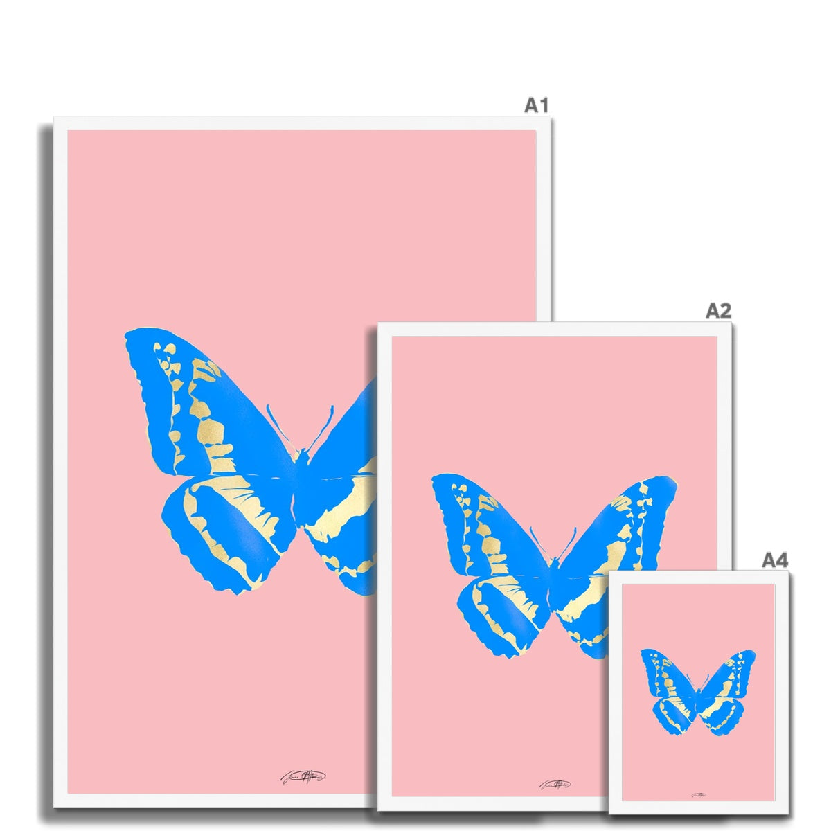 © les muses / Psyches is a collection of butterfly art prints featuring original illustrations of butterflies in an array with aura, gradient and glitter colors. The collection was inspired from the formal greek word psyche, thought to be the soul of the dead, and is comprised of over a hundred dreamy danish pastel butterfly posters, with silver and gold foil options. 