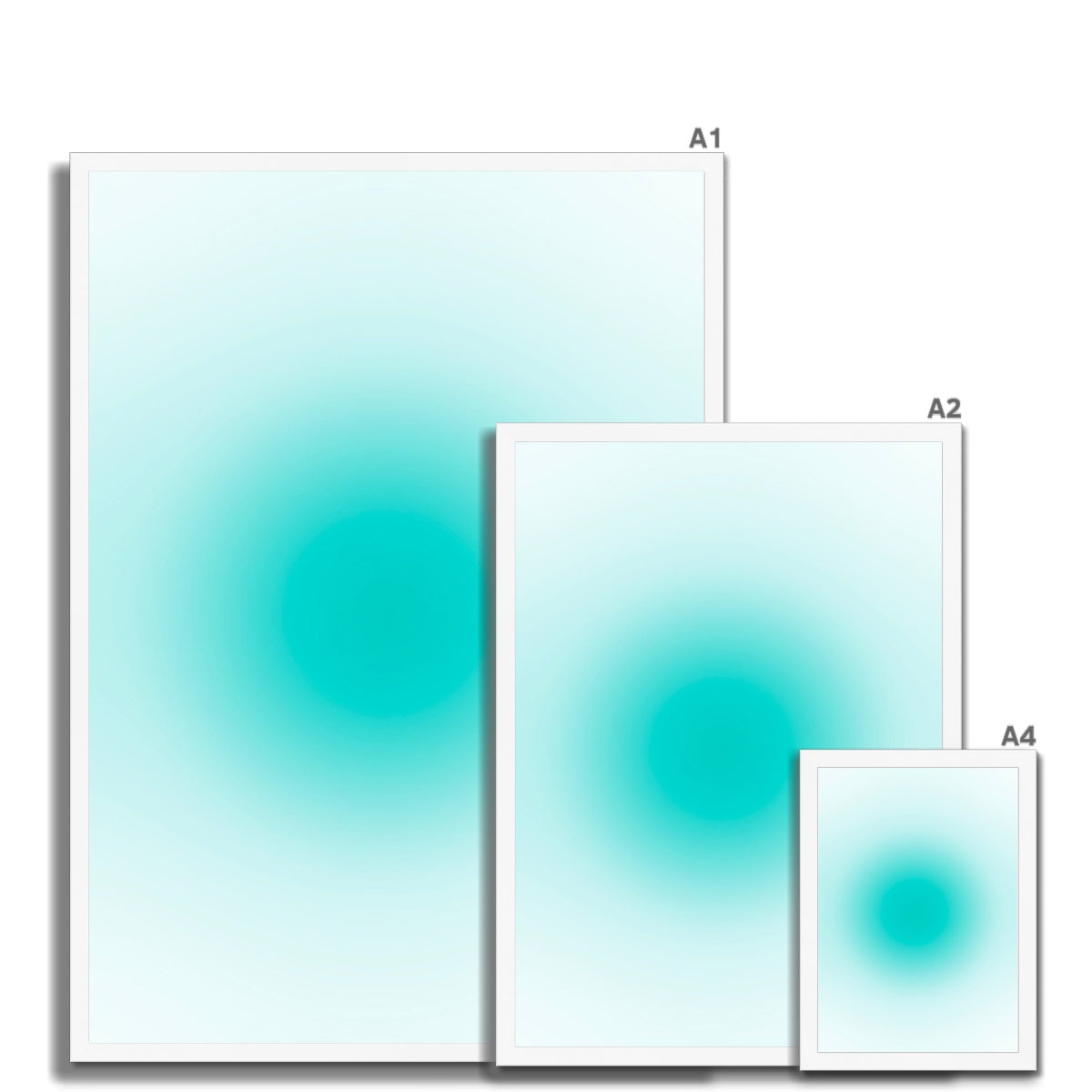 Simple gradient aura wall art prints featuring minimalist pastel Our vibrant aura gradient posters have an endless array of color options perfect for aesthetic dorm and apartment decor.