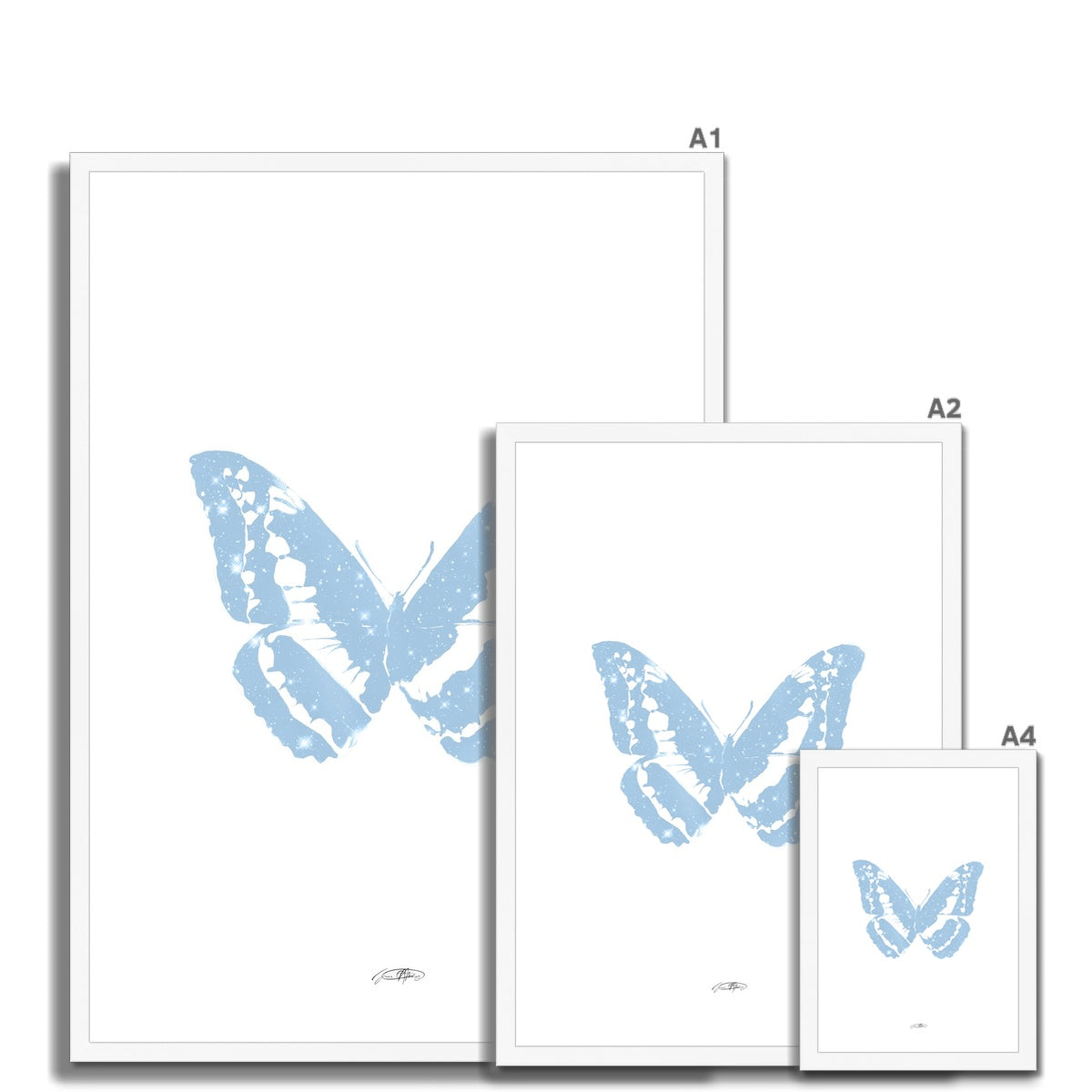 © les muses / Psyches is a collection of butterfly art prints featuring original illustrations of butterflies in an array with aura, gradient and glitter colors. The collection was inspired from the formal greek word psyche, thought to be the soul of the dead, and is comprised of over a hundred dreamy danish pastel butterfly posters, with silver and gold foil options. 