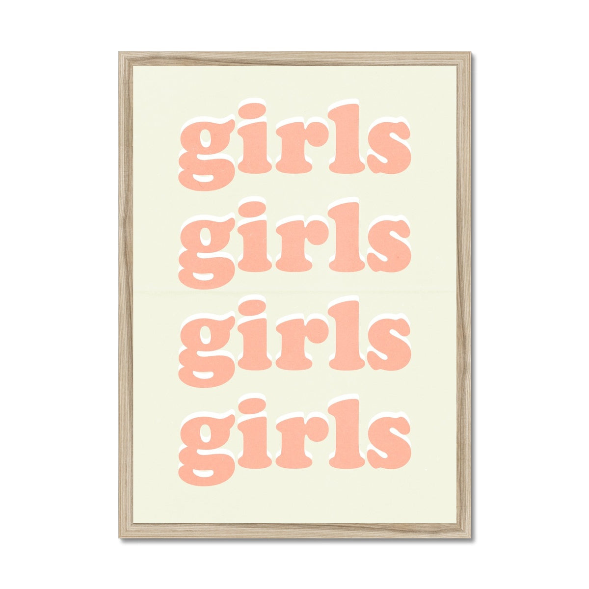 © les muses / Cool vintage typography art prints drawing from 90s grunge, girly Y2K and groovy 70s aesthetics. Retro style wall art and funky posters for trendy apartment or dorm decor with a killer aesthetic.