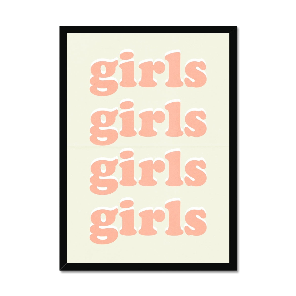 © les muses / Cool vintage typography art prints drawing from 90s grunge, girly Y2K and groovy 70s aesthetics. Retro style wall art and funky posters for trendy apartment or dorm decor with a killer aesthetic.