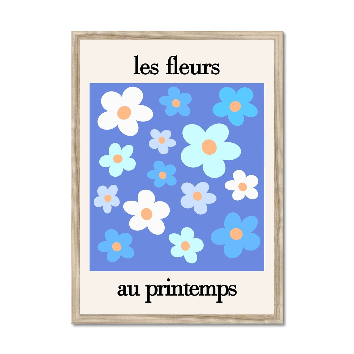 © les muses / Les Fleurs is a collection of danish pastel wall art full of colorful daisy flowers.
Covered in daisies, the Parisian art prints come in an array of dreamy pastels. A retro
flower poster perfect as aesthetic apartment and dorm decor.