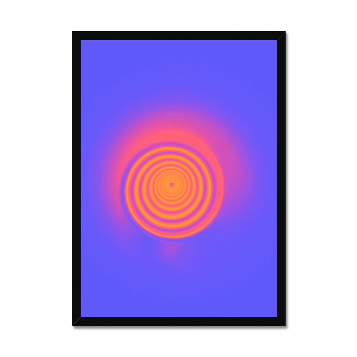 © les muses / Abstract aura wall art prints featuring warped gradients swirled to appear similar to a rabbit hole. Our colorful aura gradient posters are an aesthetic addition to any dorm or apartment decor.