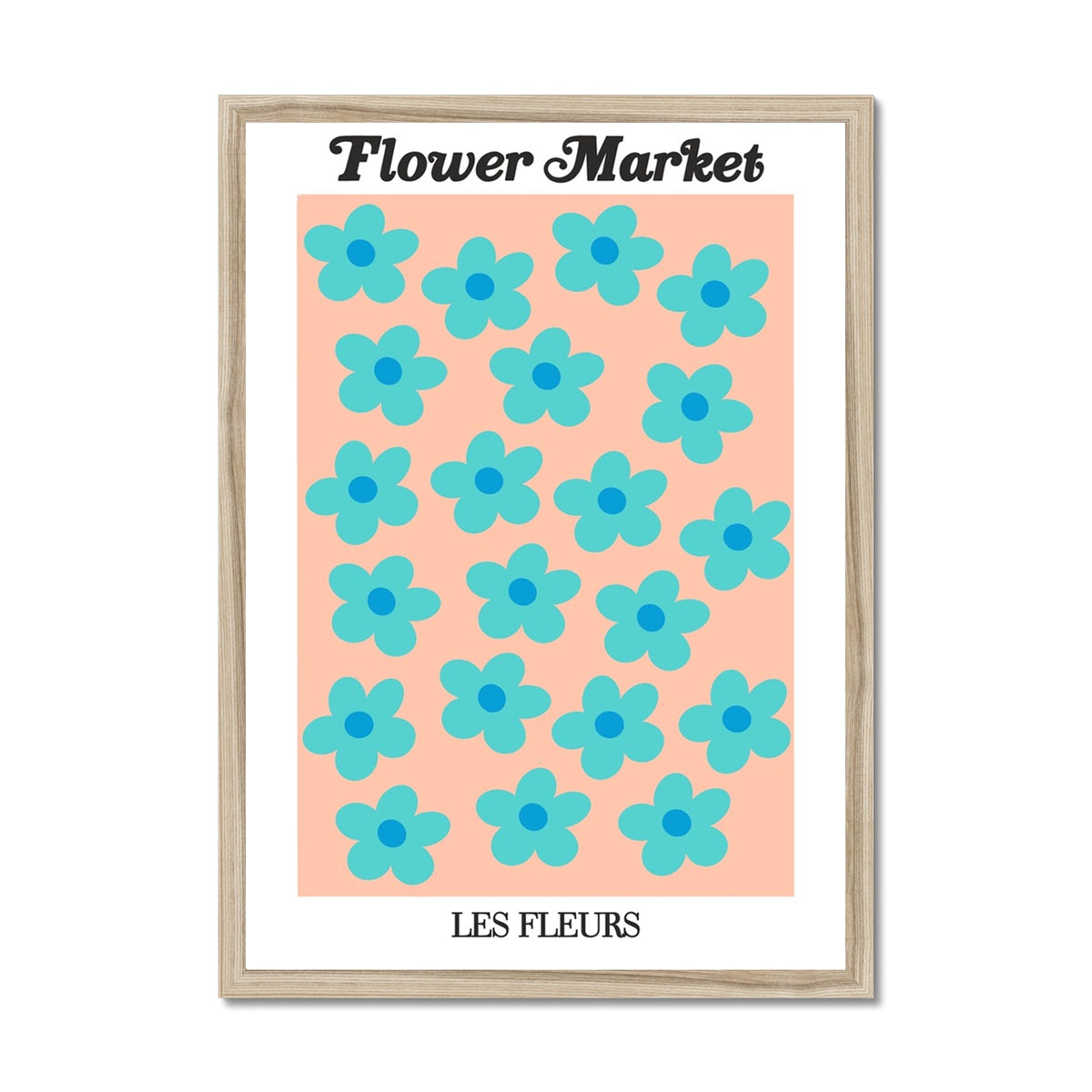 flower market / les fleurs Framed Print