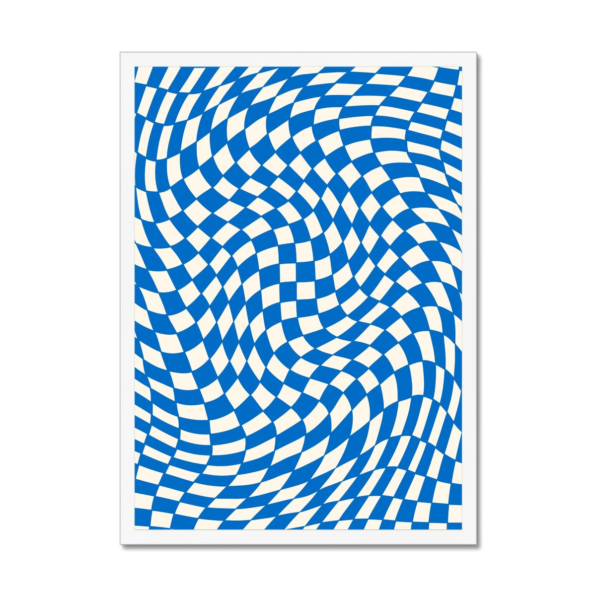 © les muses / Danish pastel art prints full of psychedelic wavy checkers.
Retro warped checker posters in dreamy pastels perfect for funky apartment or trendy dorm decor. 