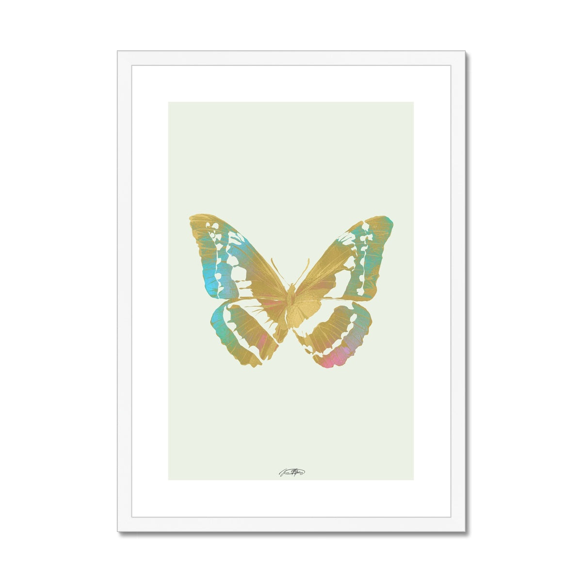 © les muses / Psyches is a collection of butterfly art prints featuring original illustrations of butterflies in an array with aura, gradient and glitter colors. The collection was inspired from the formal greek word psyche, thought to be the soul of the dead, and is comprised of over a hundred dreamy danish pastel butterfly posters, with silver and gold foil options. 