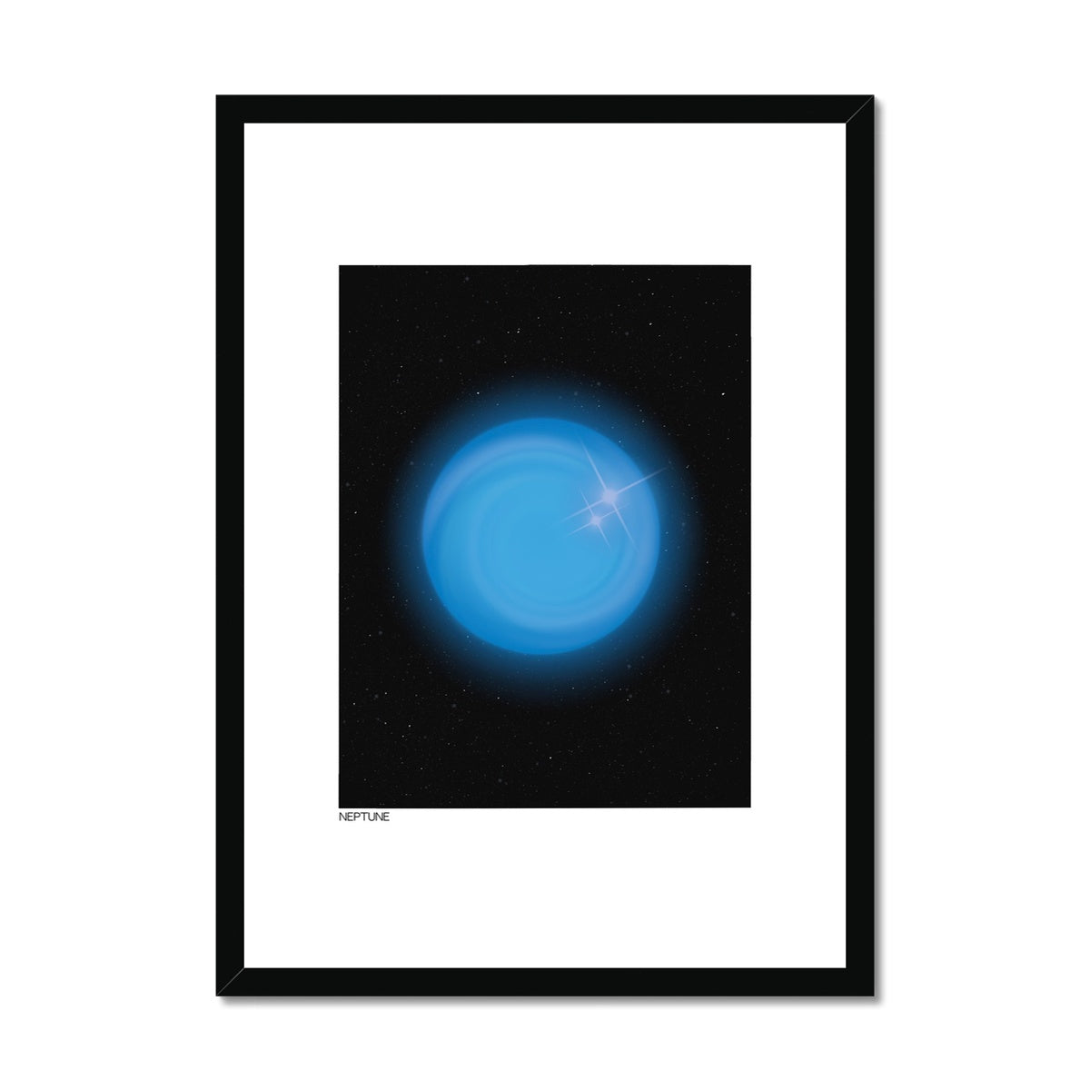 neptune Framed & Mounted Print