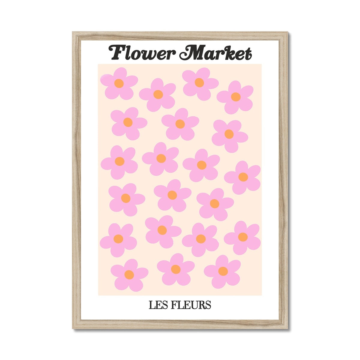 flower market / les fleurs Framed Print