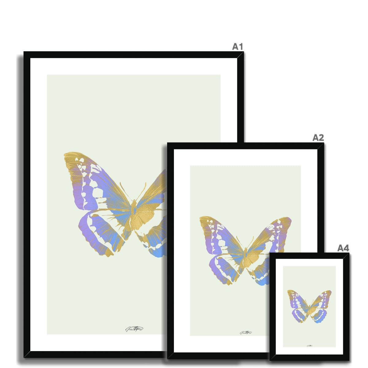 © les muses / Psyches is a collection of butterfly art prints featuring original illustrations of butterflies in an array with aura, gradient and glitter colors. The collection was inspired from the formal greek word psyche, thought to be the soul of the dead, and is comprised of over a hundred dreamy danish pastel butterfly posters, with silver and gold foil options. 