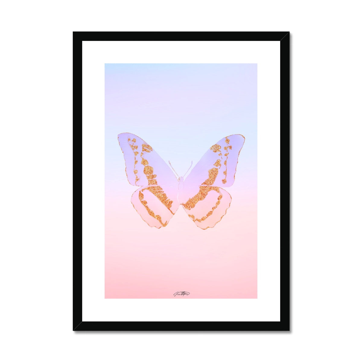 © les muses / Psyches is a collection of butterfly art prints featuring original illustrations of butterflies in an array with aura, gradient and glitter colors. The collection was inspired from the formal greek word psyche, thought to be the soul of the dead, and is comprised of over a hundred dreamy danish pastel butterfly posters, with silver and gold foil options. 