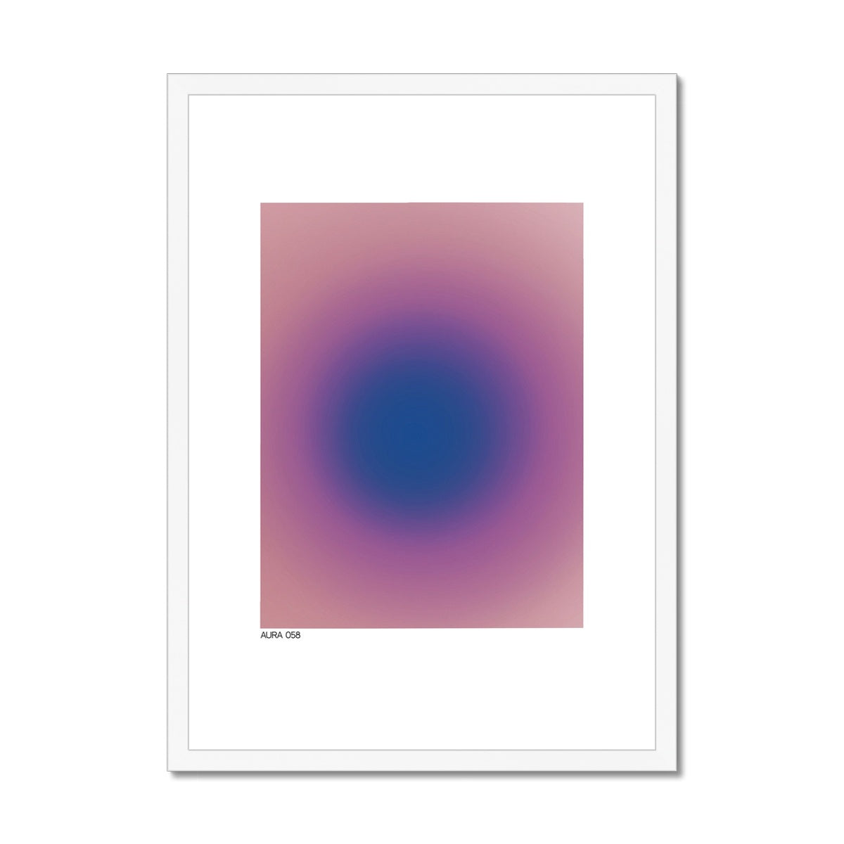 aura 058 Framed & Mounted Print