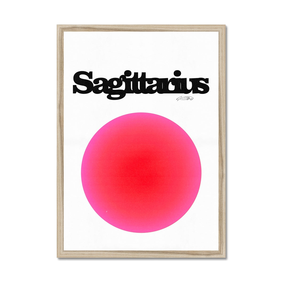 Our Sagittarius Aura art print is the perfect wall art to show off your star sign. Find a zodiac gradient print or poster in our astrology collection.
