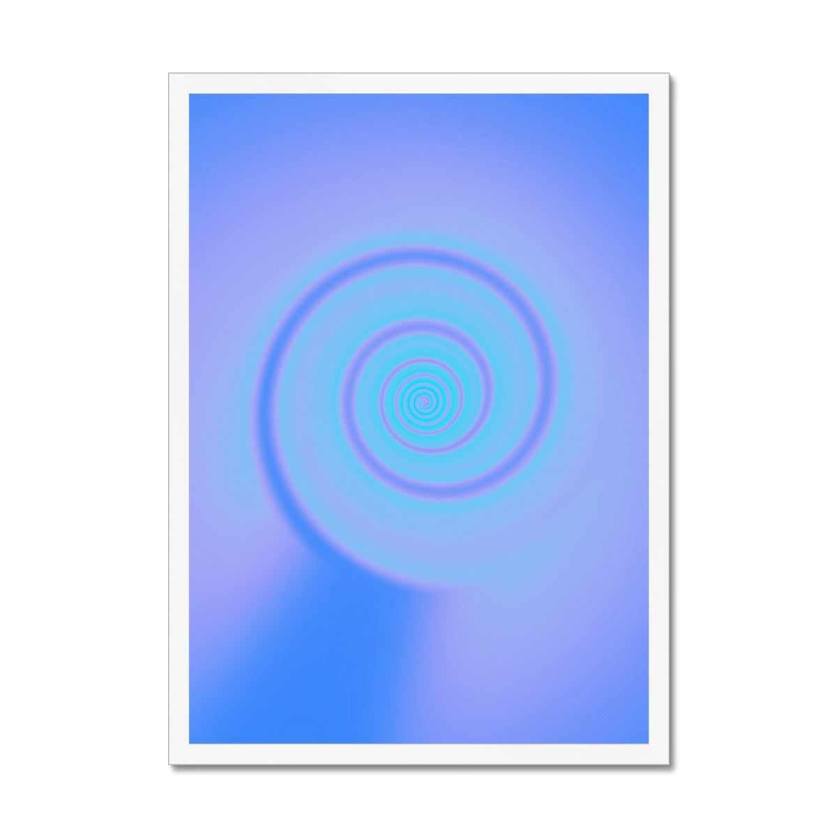 © les muses / Abstract aura wall art prints featuring warped gradients swirled to appear similar to a rabbit hole. Our colorful aura gradient posters are an aesthetic addition to any dorm or apartment decor.