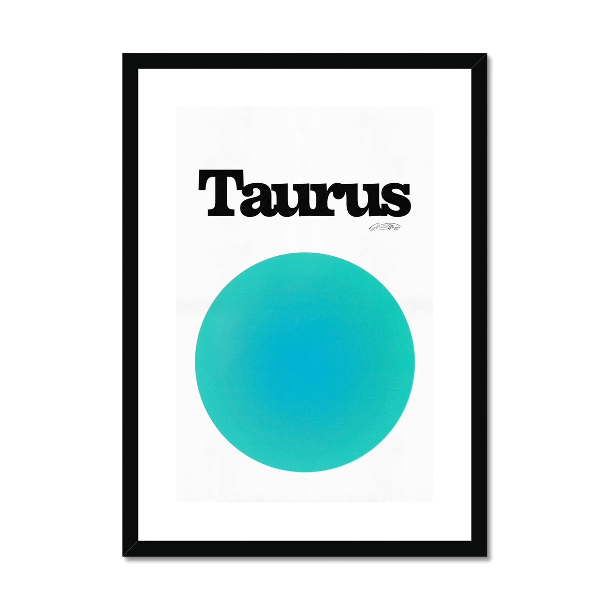 Our Taurus Aura art print is the perfect wall art to show off your star sign. Find a zodiac gradient print or poster in our astrology collection.