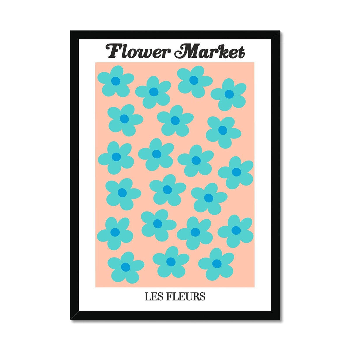 flower market / les fleurs Framed Print