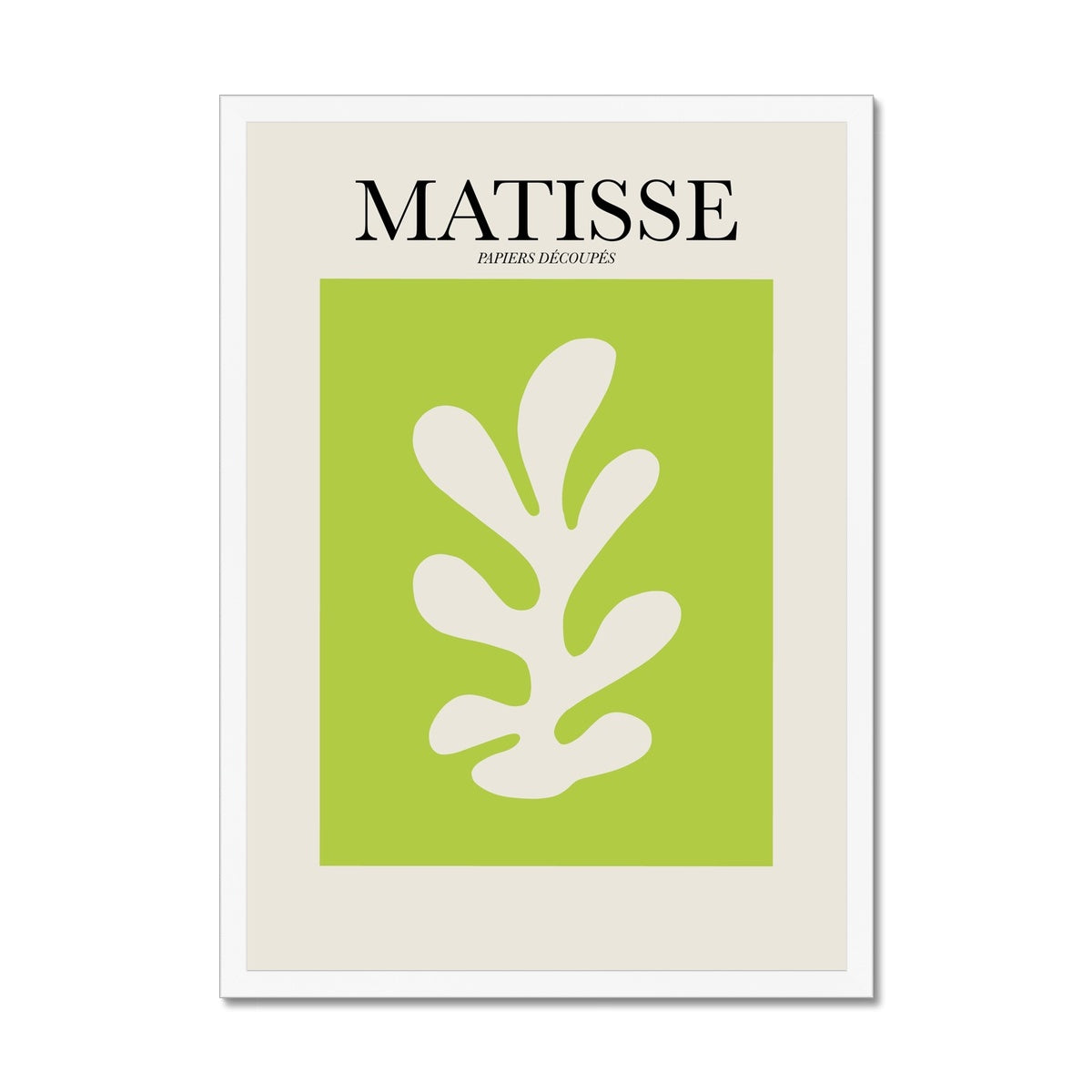 © les muses / Matisse wall art prints featuring flora cut outs or "Papiers Découpés" in a danish pastel style. Matisse exhibition posters with paper cut-outs. Berggruen & Cie museum prints for your gallery wall.