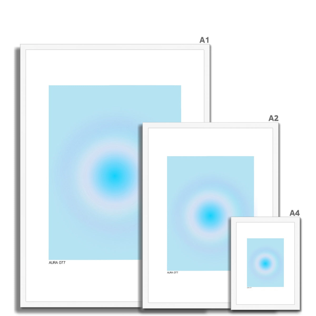 aura 077 Framed & Mounted Print