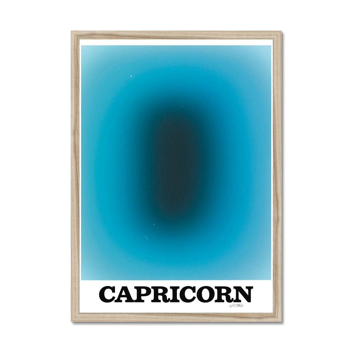 Our Capricorn Aura art print is the perfect wall art to show off your star sign. Find a zodiac gradient print or poster in our astrology collection.