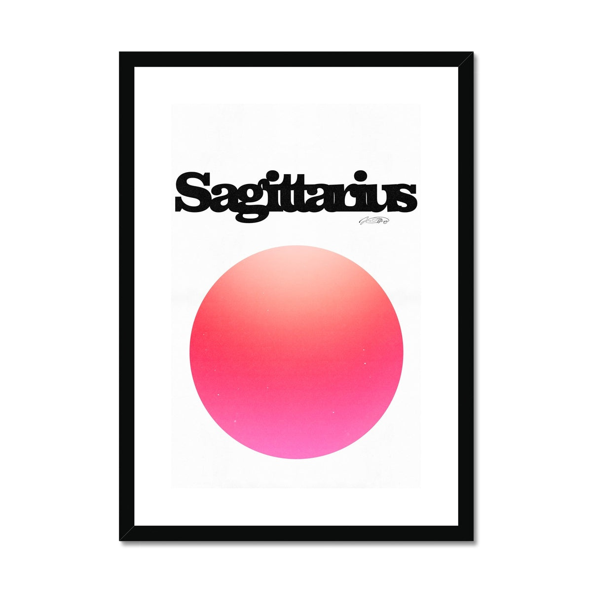 Our Sagittarius Aura art print is the perfect wall art to show off your star sign. Find a zodiac gradient print or poster in our astrology collection.
