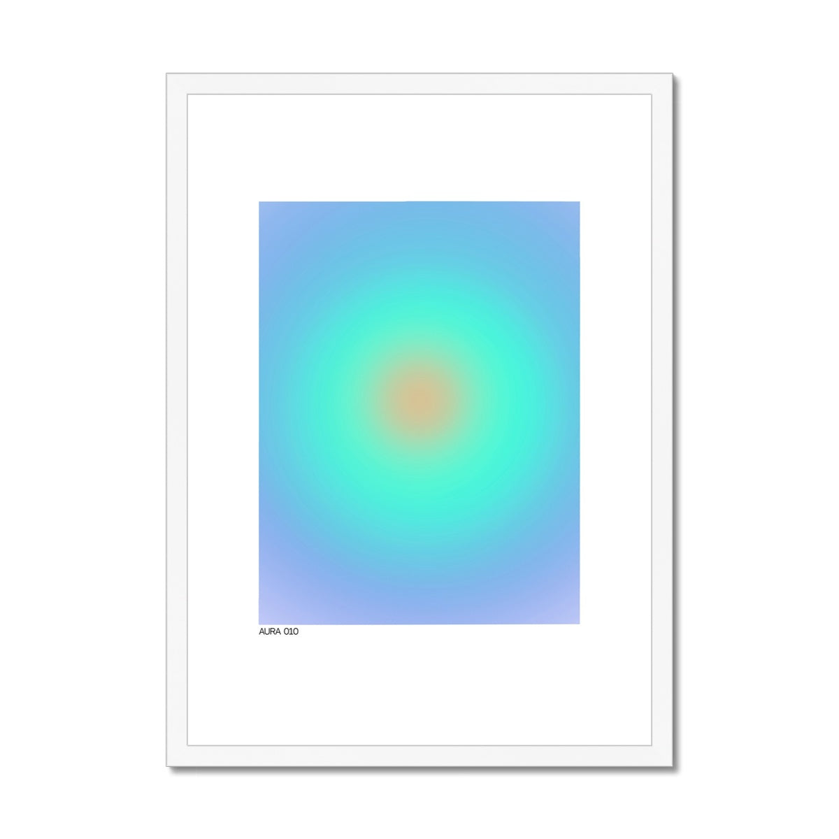 aura 010 Framed & Mounted Print
